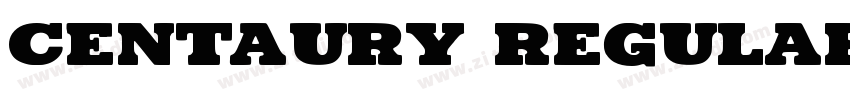 Centaury regular字体转换